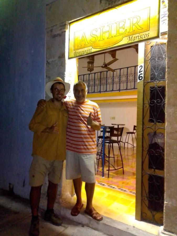 Hostal Casa Asher Кампече Екстериор снимка